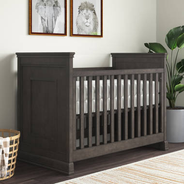 Dark best sale brown crib